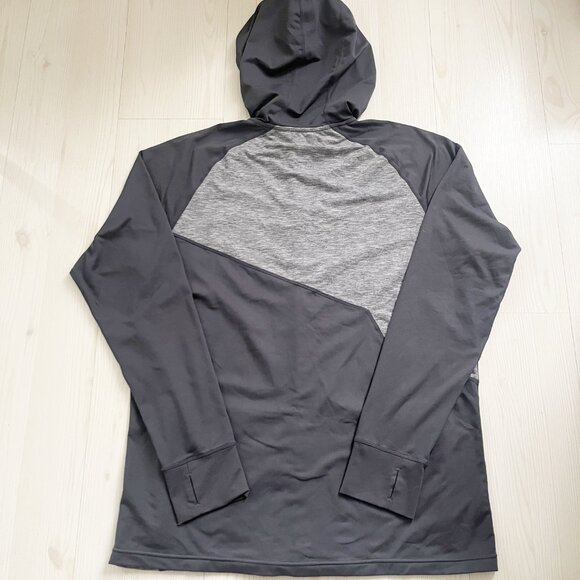 Asics Men's Full Zippered Hoody Gray Jacket Size XL - Picture 3 of 5